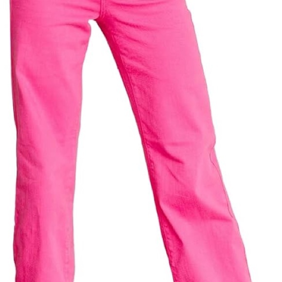 Judy Blue High Rise Garment Dyed 90's Straight Jeans - Picture 2 of 4